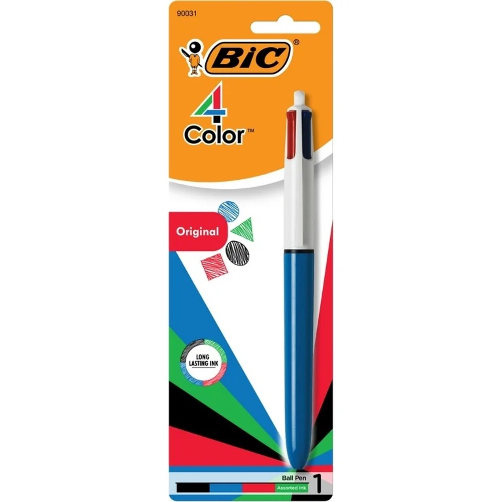 BIC 4-Color 50th Birthday Edition Retractable Ballpoint Pen NWT